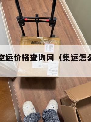 集运美国空运价格查询网（集运怎么寄到美国）
