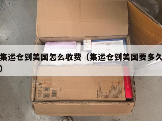 集运仓到美国怎么收费(集运仓到美国要多久)