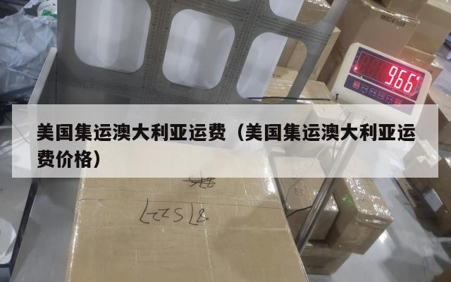 美国集运澳大利亚运费(美国集运澳大利亚运费价格)