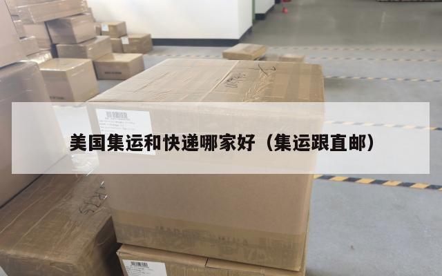 美国集运和快递哪家好(集运跟直邮)