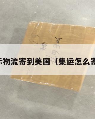 集运国际物流寄到美国(集运怎么寄到美国)