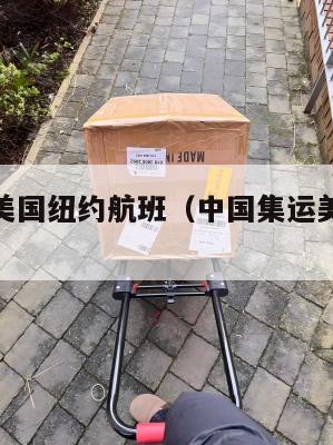 中国集运美国纽约航班(中国集运美国纽约航班时刻表)