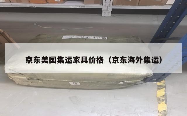 京东美国集运家具价格(京东海外集运)