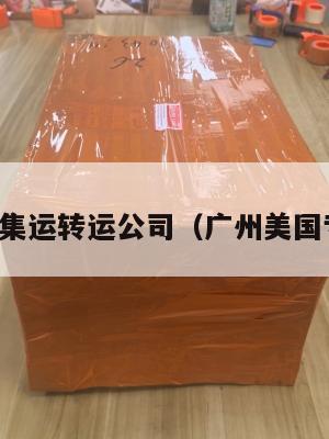 广州美国集运转运公司（广州美国专线快递）