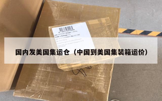 国内发美国集运仓(中国到美国集装箱运价)