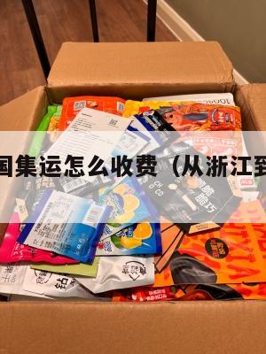 浙江到美国集运怎么收费（从浙江到美国坐飞机要多久）