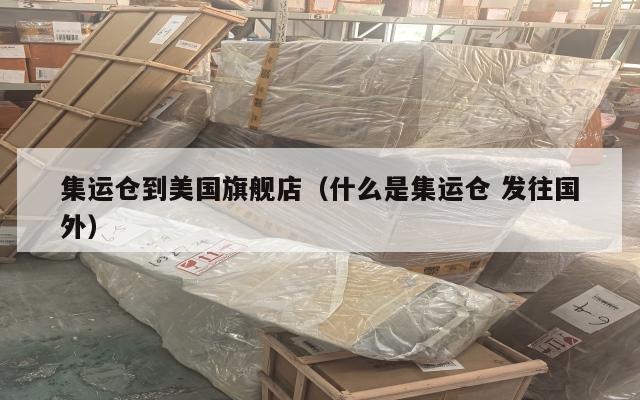 集运仓到美国旗舰店（什么是集运仓 发往国外）