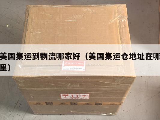 美国集运到物流哪家好（美国集运仓地址在哪里）