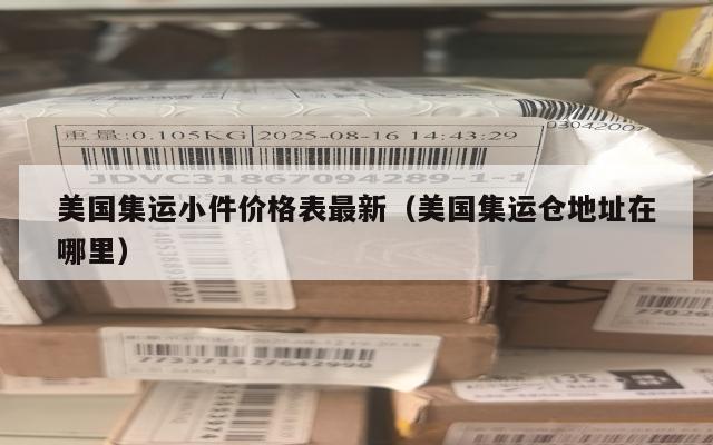 美国集运小件价格表最新（美国集运仓地址在哪里）