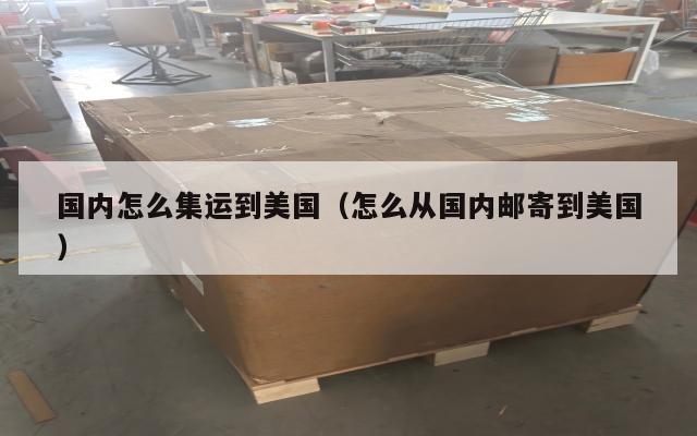 国内怎么集运到美国(怎么从国内邮寄到美国)