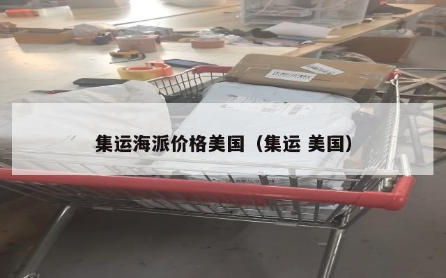 集运海派价格美国(集运 美国)