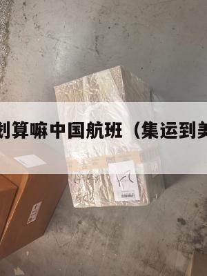 集运美国划算嘛中国航班（集运到美国要多久）