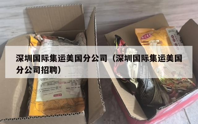 深圳国际集运美国分公司(深圳国际集运美国分公司招聘)