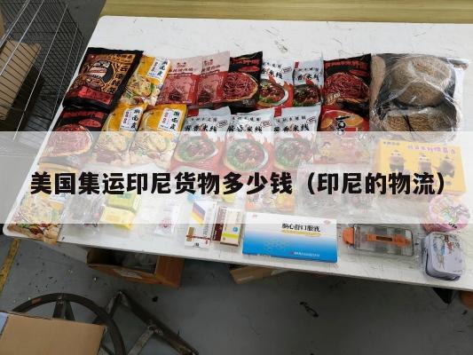 美国集运印尼货物多少钱(印尼的物流)
