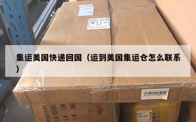 集运美国快递回国(运到美国集运仓怎么联系)