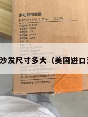 美国集运沙发尺寸多大(美国进口沙发品牌)