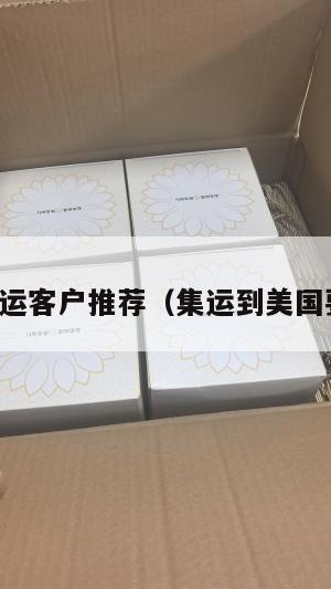 美国集运客户推荐(集运到美国要多久)