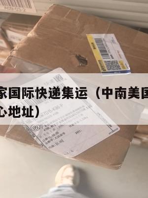中南美国家国际快递集运（中南美国家国际快递集运中心地址）