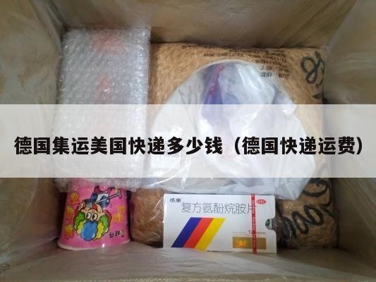 德国集运美国快递多少钱(德国快递运费)