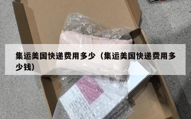 集运美国快递费用多少（集运美国快递费用多少钱）