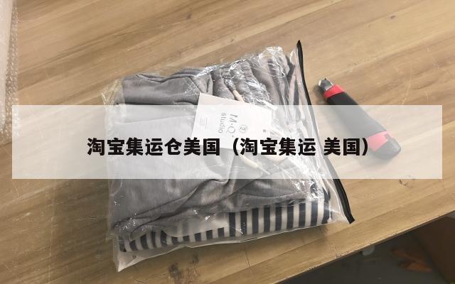 淘宝集运仓美国（淘宝集运 美国）
