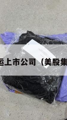 美国集运上市公司（美股集运公司）