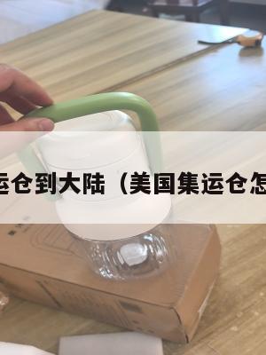 美国集运仓到大陆（美国集运仓怎么收费）