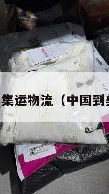 中国到美国集运物流（中国到美国的物流）