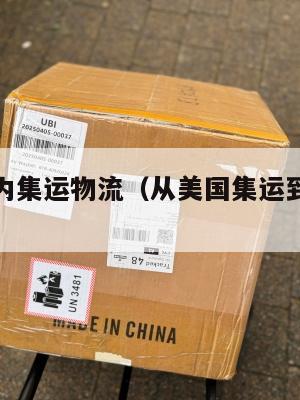 美国寄国内集运物流（从美国集运到中国多少钱）