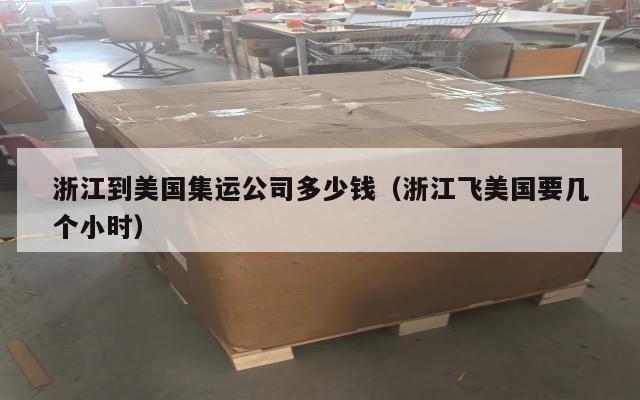浙江到美国集运公司多少钱（浙江飞美国要几个小时）