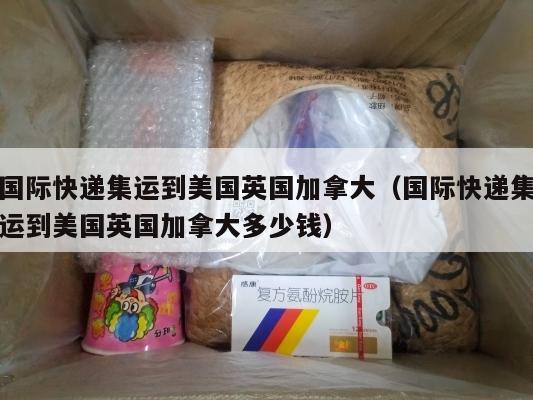 国际快递集运到美国英国加拿大（国际快递集运到美国英国加拿大多少钱）