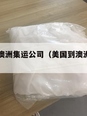 美国快递澳洲集运公司(美国到澳洲快递要多久)