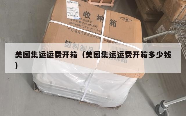 美国集运运费开箱（美国集运运费开箱多少钱）