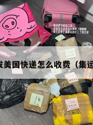 集运仓发美国快递怎么收费（集运到美国）