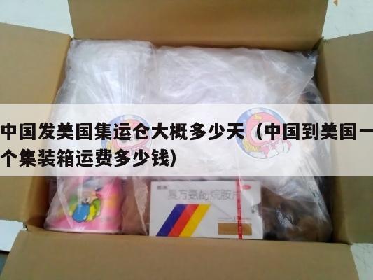 中国发美国集运仓大概多少天（中国到美国一个集装箱运费多少钱）