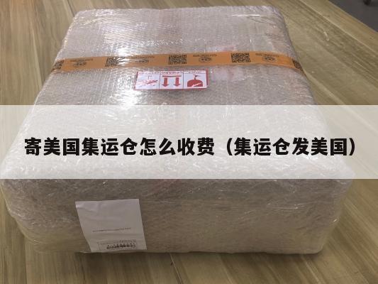 寄美国集运仓怎么收费（集运仓发美国）