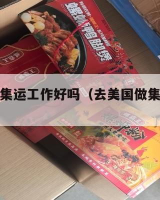 去美国做集运工作好吗（去美国做集运工作好吗知乎）