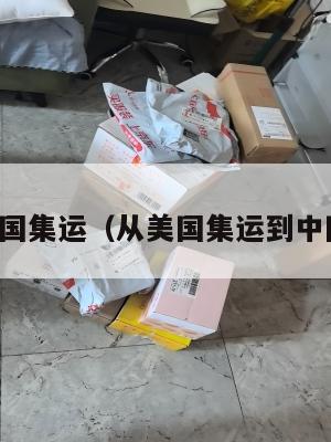 大陆寄美国集运（从美国集运到中国多少钱）