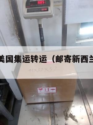新西兰寄美国集运转运（邮寄新西兰快递公司）