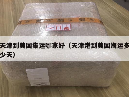 天津到美国集运哪家好（天津港到美国海运多少天）
