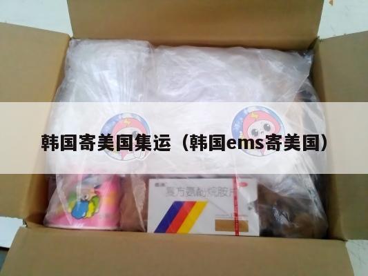韩国寄美国集运（韩国ems寄美国）