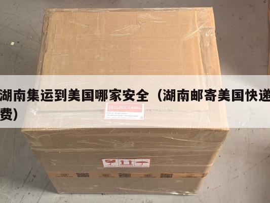 湖南集运到美国哪家安全(湖南邮寄美国快递费)