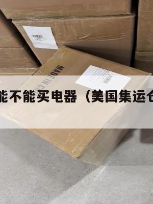 美国集运能不能买电器（美国集运仓地址在哪里）