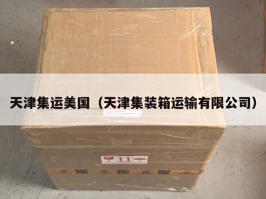 天津集运美国(天津集装箱运输有限公司)