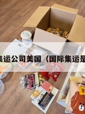 国际集运公司美国(国际集运是什么)