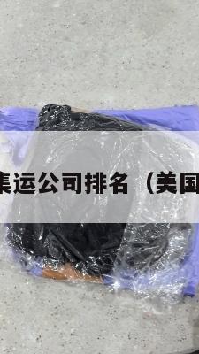 美国大众集运公司排名（美国大众车型）