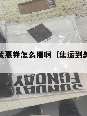 美国集运优惠券怎么用啊（集运到美国要多久）