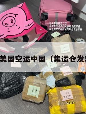 集运美国空运中国(集运仓发美国)