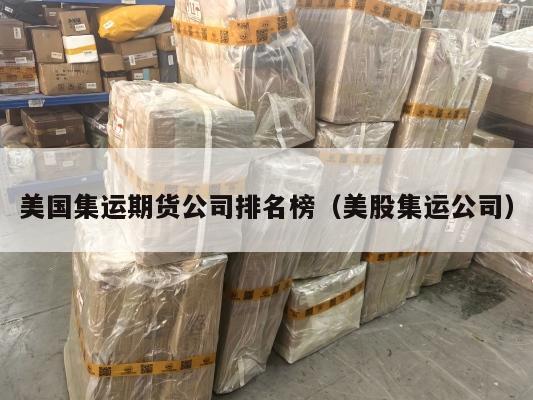 美国集运期货公司排名榜（美股集运公司）