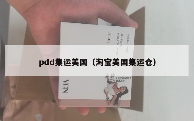 pdd集运美国（淘宝美国集运仓）